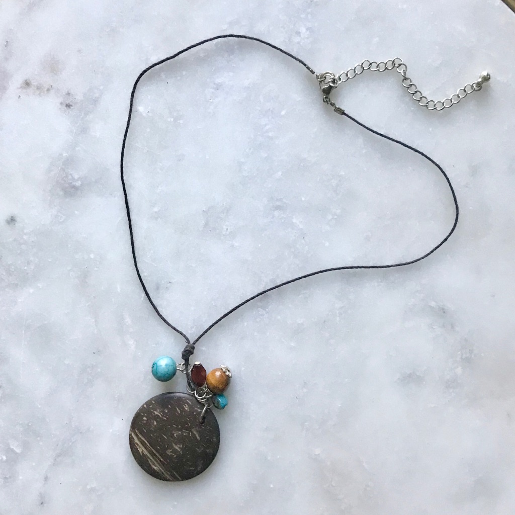 Wooden Detail Necklace